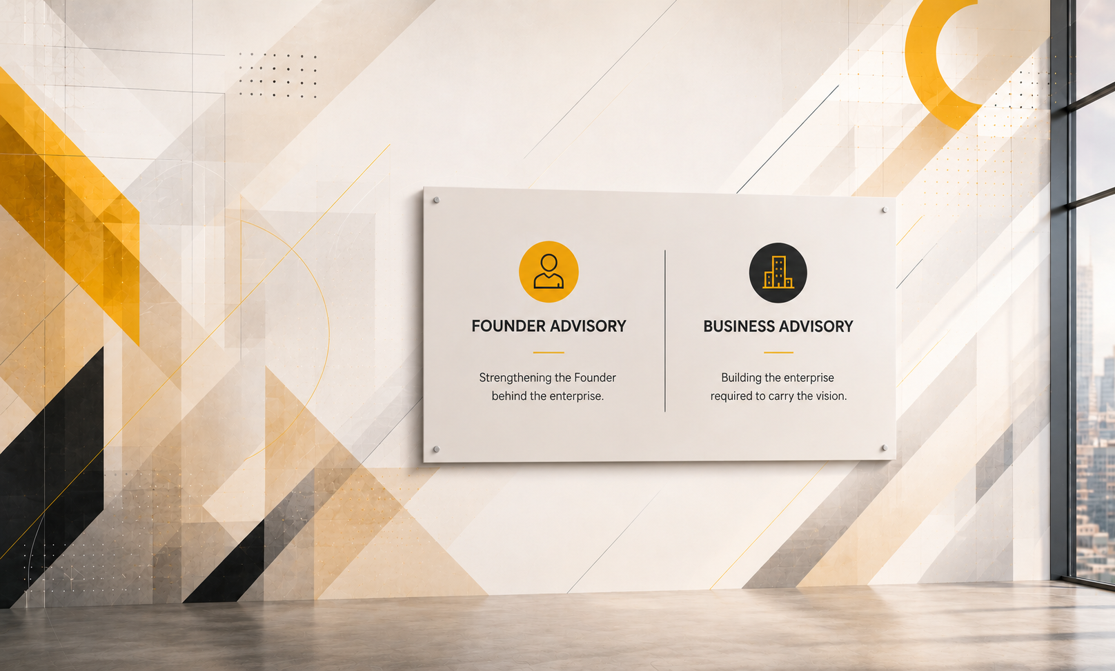 Goshen founder and business advisory services